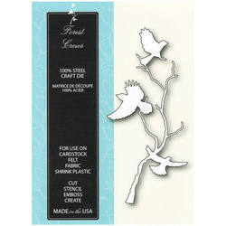 Wykrojnik - Memory Box - Forest Crows 99197 ptaki drzewo