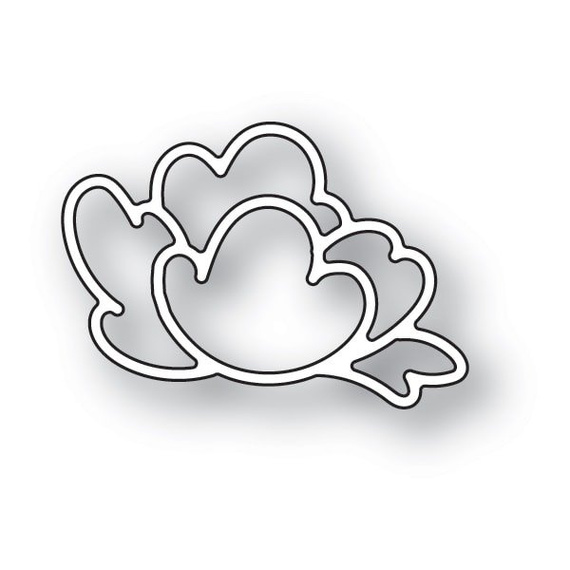 Wykrojnik - Memory Box - Small Double Peony peonia