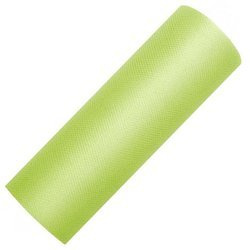 Tiul dekoracyjny na rolce - 15cm / 9m 102 jasny zielony