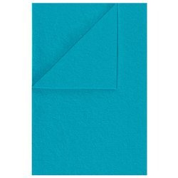 Filc 100% wełny 5631 - 20x30cm turkusowy - 1szt