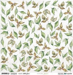 Papier 30x30 - ScrapAndMe - Leaves 6 - arkusz do wycinania