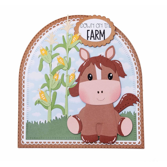 Wykrojnik do papieru - StudioLight - Dennis koń