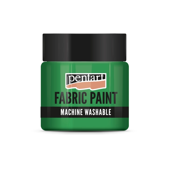Farba do tkanin - Pentart - zielona 50ml