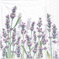 Serwetka 33x33cm - Lavender Shades White