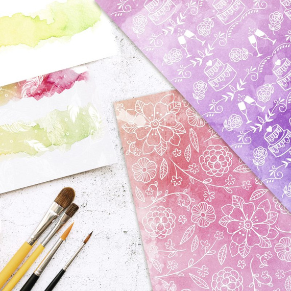 Papier magiczny A4 - Ursus - Wedding 1szt