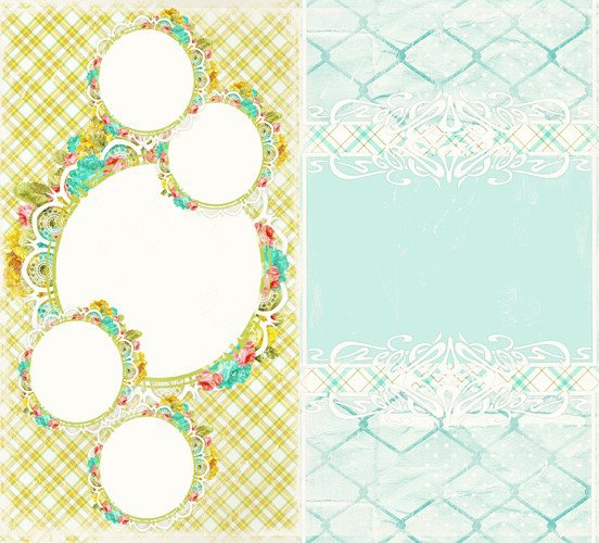 Papier do scrapbookingu 17x30 - TheScrapCake - My Private Happiness - Creative Dreams