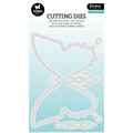 Wykrojnik do papieru - StudioLight - Butterfly cardshape baza kartki motyl