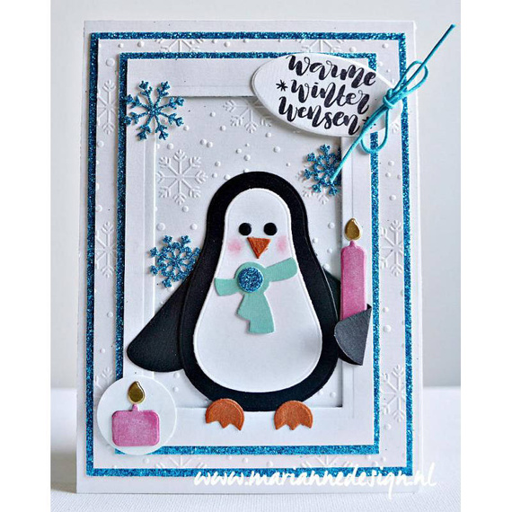 Stemple i wykrojniki - Marianne Design - Tags & threads