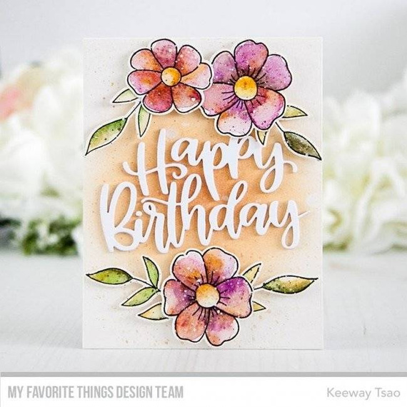 Wykrojnik - Die-namics - Wildflowers - kwiatki