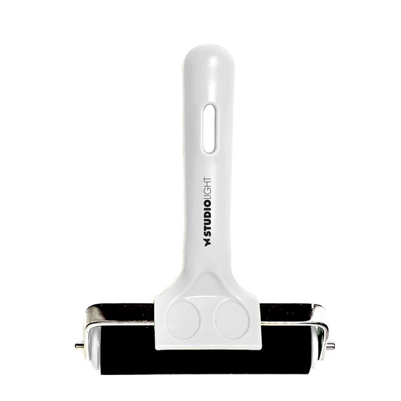 Wałek gumowy do monotypii - brayer do Gel Printing i mixed media - SL Brayer Tools nr.01 - Studio Light