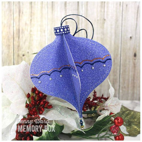 Wykrojnik - Memory Box - Plush Gift Ornament bombka
