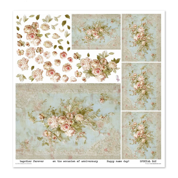 Zestaw papierów do scrapbookingu 30x30 - Celebrate the Moments - Itd Collection