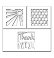 Wykrojnik - Penny Black - Thank You Squares - okienka ażury
