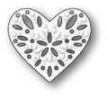 Wykrojnik - Poppystamps - Capri Heart / serce