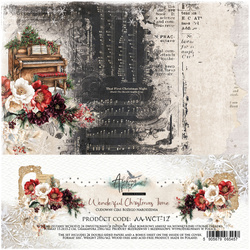 Zestaw papierów 15x15 - Alchemy of Art - Wonderful Christmas Time