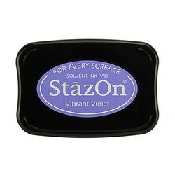 Tusz na bazie rozpuszczalnika StazOn - Tsukineko - Vibrant Violet