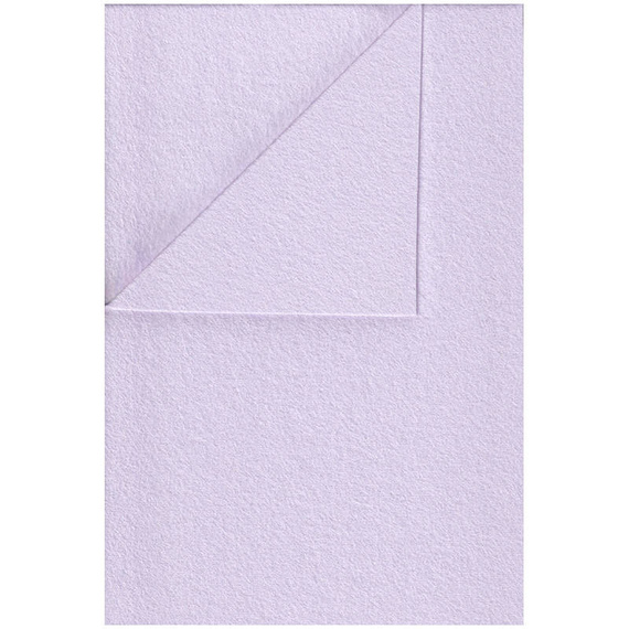 Filc 100% wełny 5779 pastelowy liliowy 20x30cm - 1szt
