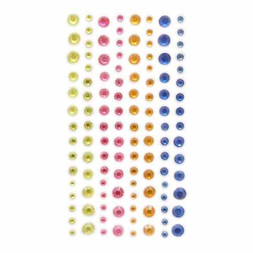 Kryształki samoprzylepne - DpCraft - 120szt Tropical Island