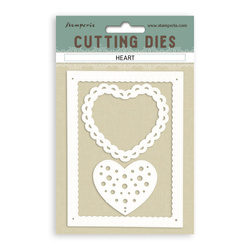 Wykrojnik do papieru - Stamperia - Heart Serca
