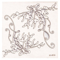 Tekturka - Mistletoe - dekory - Scrapiniec - jemioła