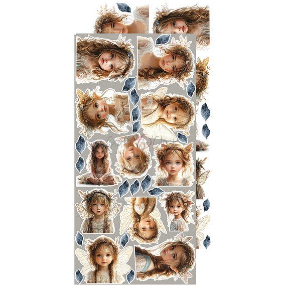 Zestaw dodatków do scrapbookingu - Craft o'clock - Mindfulness Time - Flowers