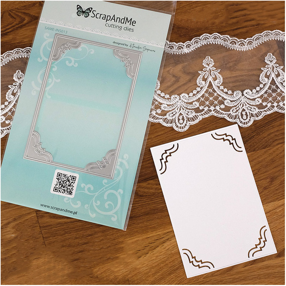 Wykrojnik do papieru - Scrapandme - Ramka na zdjęcie 10x15cm