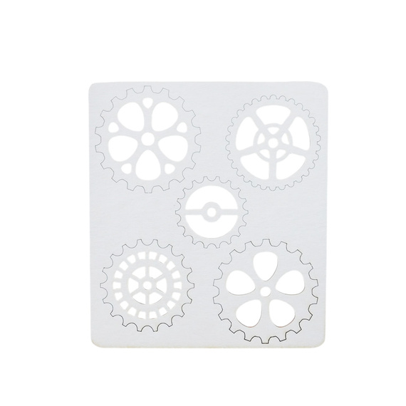 Tekturka - Koła zębate - zestaw V - Kreatywna Pracownia