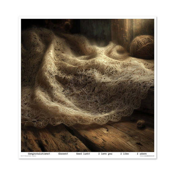 Zestaw papierów do scrapbookingu 30x30 - Mouse World - Textures - Itd Collection