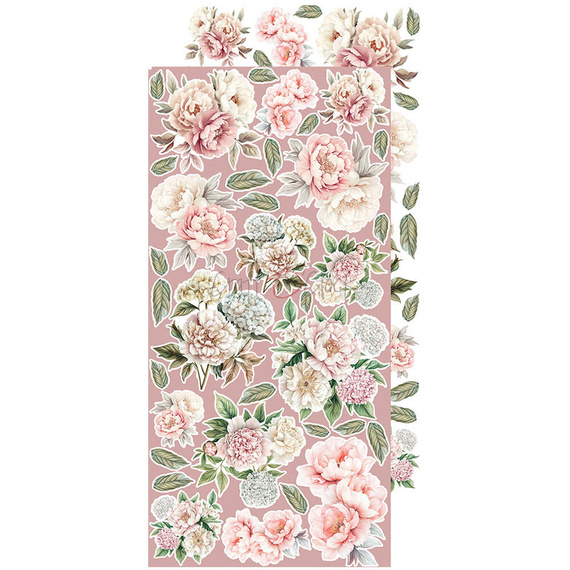 Rose Emotions zestaw dodatków do scrapbookingu - Craft o'clock - Flowers