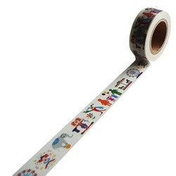 Taśma dekoracyjna wesołe miasteczko