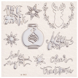 Tekturka - Joyful - Traditions Set - Scrapiniec