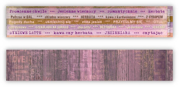 Zestaw pasków scrapbooking - UHK Gallery - Ginger Girl