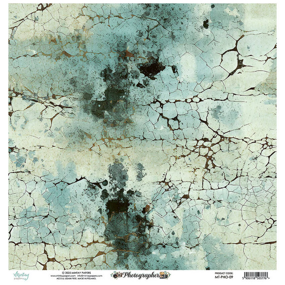 Papier z emementami do scrapbookingu 30x30 - Mintay - Photographer