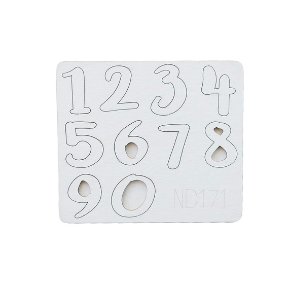 Tekturka - Cyferki - Kreatywna Pracownia