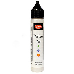 Perlen Pen - Viva Decor - Ice White perłowe perełki w płynie