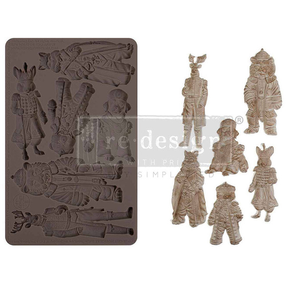 Foremka silikonowa - Prima - Jolly Jumper zwierzęta w ubraniach