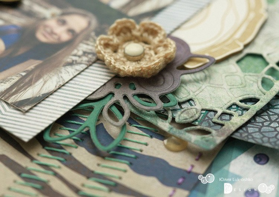 Wykrojnik - Fluffy Duffy - Bilberry - borówka, listki