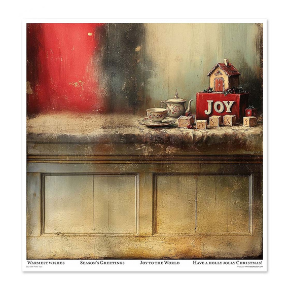 Zestaw papierów do scrapbookingu 30x30 - Retro Toys - Itd Collection