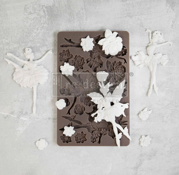 Foremka silikonowa - Prima - Angelic Twirl baletnice