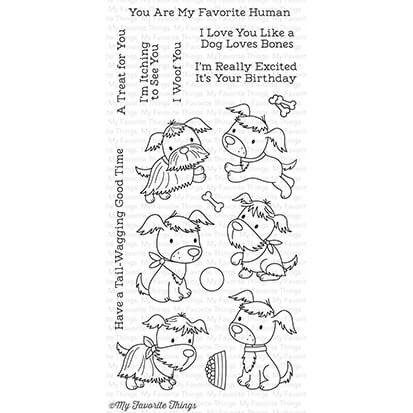 Stempel - My Favorite Things - Puppy Pals pieski