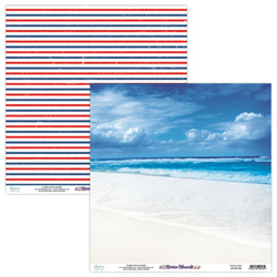 Papier do scrapbookingu 30x30 - Mintay - Riviera Moments 04