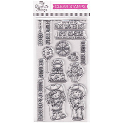 Stempel - My Favorite Things - Saddle up & Celebrate - kaktusy i kowboje