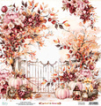 Papier do scrapbookingu 30x30 - Mintay - Rust & Rose 03