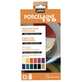 Farby do porcelany - Pebeo - Set exploration no 1 12 x 20ml