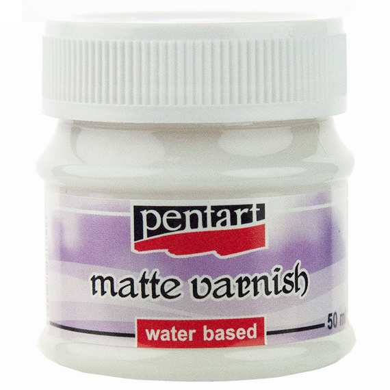 Lakier matowy na bazie wody varnish 50ml - Pentart