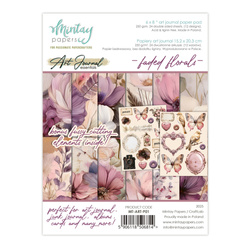 Zeszyt papierów do scrapbookingu Art Journal 15x20 - Mintay - Faded Florals