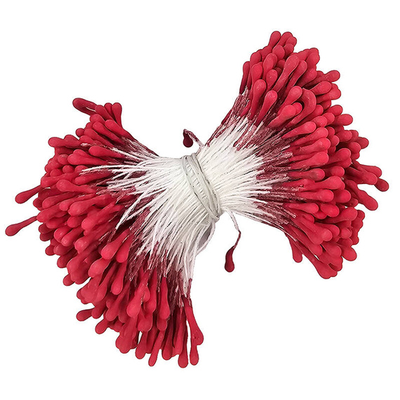 Pręciki matowe malinowe