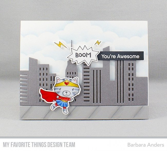 Stempel - My Favorite Things - Super Cat kotki superbohaterowie