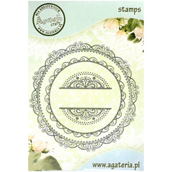 Stempel - Rozetka 3 do napisów zestaw 3 stempli - Agateria