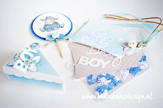 Wykrojnik - Marianne Design - Hands & feet dłonie i stópki